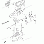 DF 90ATL DRIVE SHAFT HOUSING