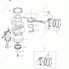 DF 250TXZ Crankshaft (DF250Z)