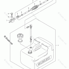 DF 9.9THL Fuel Tank (Resin)
