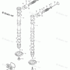 DF 150ZX Camshaft (DF150T E3)