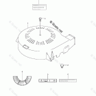 DF 140AZX RING GEAR COVER