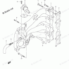 DF 115AZX INTAKE MANIFOLD