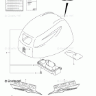 DF 9.9AS Engine Cover (DF9.9A E03)