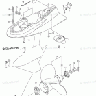 DF 115ATL Gear Case (DF115AT E03)