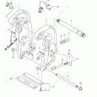 DF 250TXZ Clamp Bracket Transom(X,XX) (DF250T)