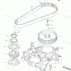 DF 9.9TSK10 Timing Belt (Model:05-)