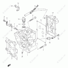 DF 9.9TSK10 Cylinder Head (Model:05-)