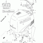 DF 140TXK8 Engine Cover (Model:02)