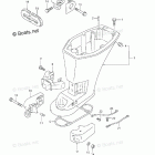 DF 9.9TSK10 DRIVE SHAFT HOUSING
