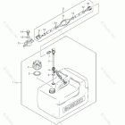 DF 8AL Fuel Tank (Resin)