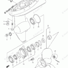 DF 6S Gear Case (DF4 Model:04-,DF6)