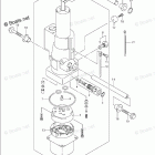 DF 9.9TSK10 Trim Cylinder (Type:T / TH)