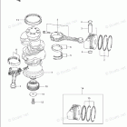 DF 225TXK8 CRANKSHAFT