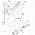 DF140ZXK9 Gear Case (DF140T)