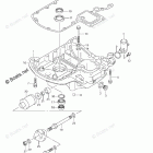 DF 140TXK8 ENGINE HOLDER