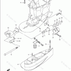 DF 225TXK8 DRIVE SHAFT HOUSING