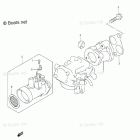 DF 9.9TSK10 Inlet Manifold