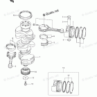 DF 300TXXZK10 CRANKSHAFT