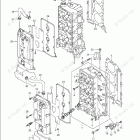 DF 225TXK8 CYLINDER HEAD