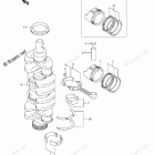 DF140ZXK9 CRANKSHAFT