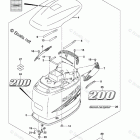 DF 200TXK10 Engine Cover (DF200)(Model:10-)