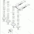 DF 225TXK8 Camshaft (DF200,DF225)