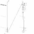 DF 25MSK7 Clutch Rod