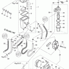 MD40B2 VAPOR SEPARATOR & FUEL LINE