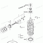 BFT75AK1 Crankshaft  /  Piston  /  Flywheel