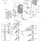 MFS25C CYLINDER HEAD & OIL PUMP