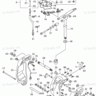 BFT250A Stern Bracket + Swivel Case