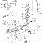 MD40B2 GEAR CASE, DRIVE SHAFT