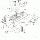 BFTW60A (Power Thrust) GEAR CASE (60A-STD. MODEL)