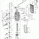 MFS50A CYLINDER HEAD & OIL PUMP