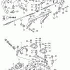 BFT200A FR. COVER BRACKET / FR. LOCK SHAFT