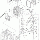 MFS8B CYLINDER HEAD & OIL PUMP