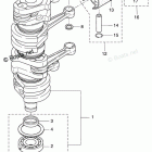 MD115A2 PISTON & CRANK SHAFT