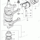 MD75C2 PISTON & CRANK SHAFT