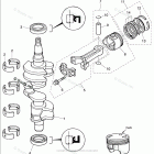 MFS25C PISTON & CRANK SHAFT