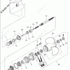 MD40B2 GEAR CASE (PROPELLER SHAFT)