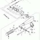 MFS25C TILLER HANDLE (STANDARD)