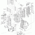 MD115A2 CYLINDER & CRANK CASE