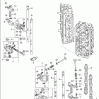 BFT200A Camshaft, Rocker Arm