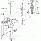 MFS25C GEAR CASE, DRIVE SHAFT