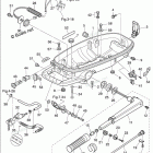 MFS6C BOTTOM COWL & TILLER HANDLE