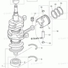 MD50B2 PISTON & CRANK SHAFT