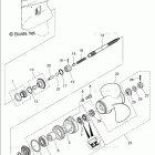 MD50B2 GEAR CASE (PROPELLER SHAFT)
