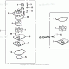 BFT200A WATER PUMP IMPELLER SET