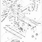 MFS30C TILLER HANDLE (MULTI-FUNCTION)