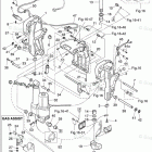 MD50B2 BRACKET (2) POWER TRIM & TILT  /  GAS ASSIST
